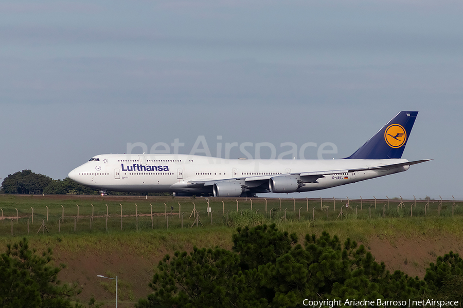 Lufthansa Boeing 747-830 (D-ABYU) | Photo 345890