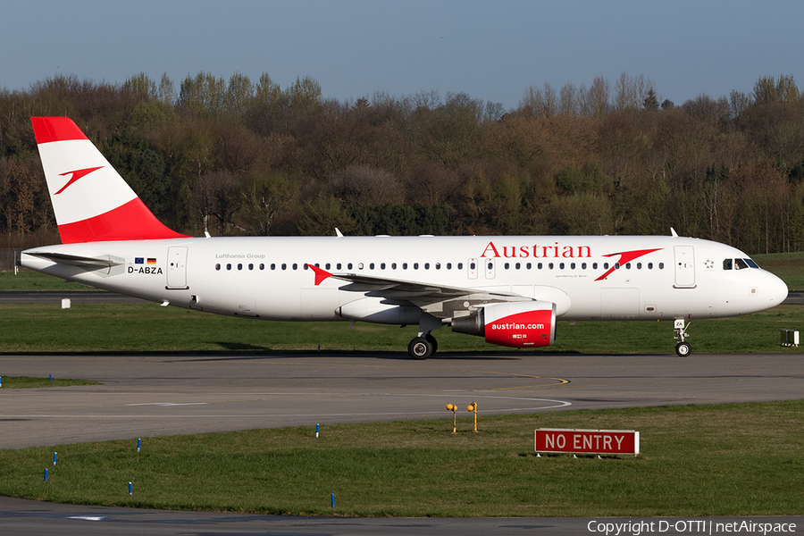 Austrian Airlines (Air Berlin) Airbus A320-216 (D-ABZA) | Photo 154177