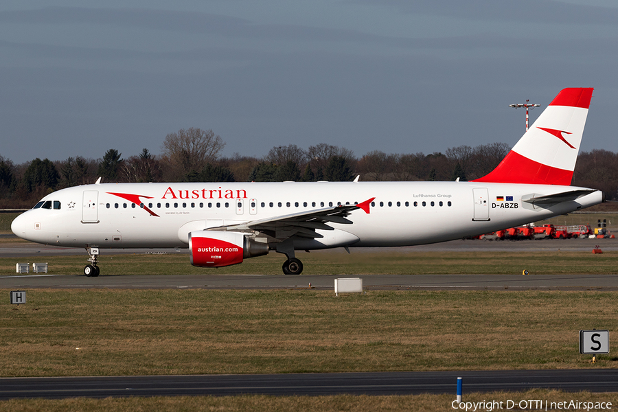 Austrian Airlines (Air Berlin) Airbus A320-216 (D-ABZB) | Photo 150301