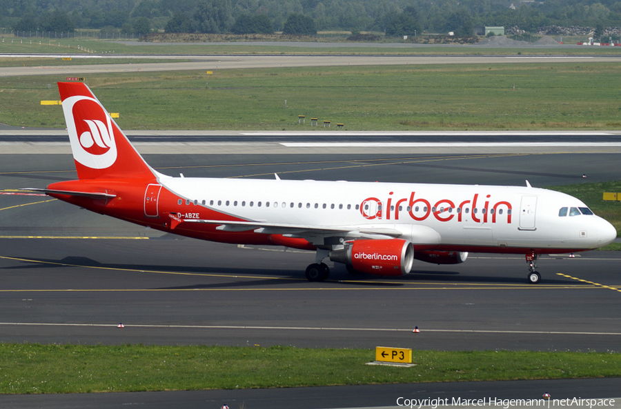 Air Berlin Airbus A320-216 (D-ABZE) | Photo 129476