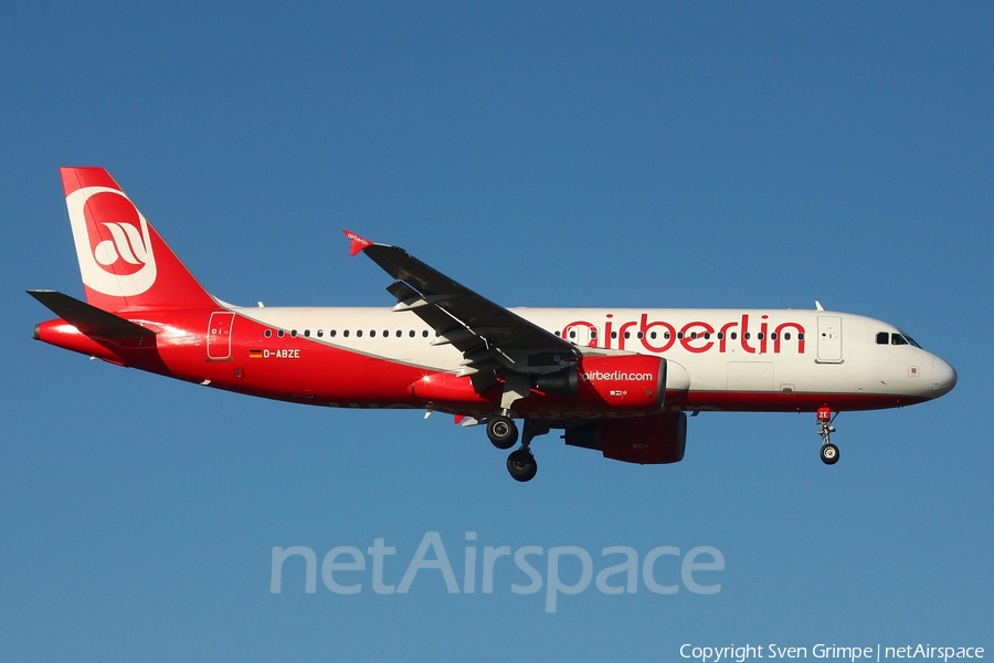 Air Berlin Airbus A320-216 (D-ABZE) | Photo 228658