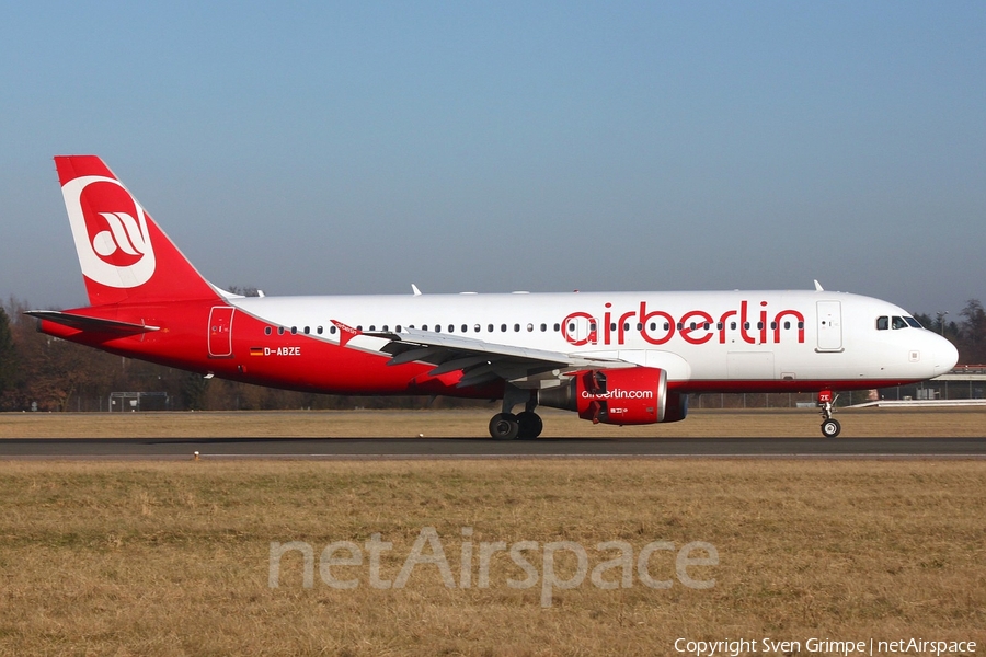 Air Berlin Airbus A320-216 (D-ABZE) | Photo 341953