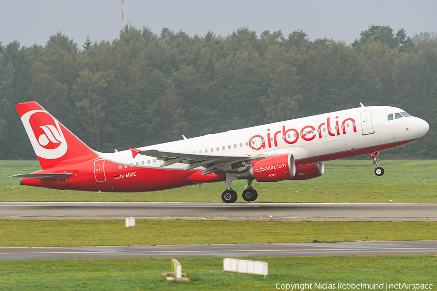 Air Berlin Airbus A320-216 (D-ABZE) | Photo 423396