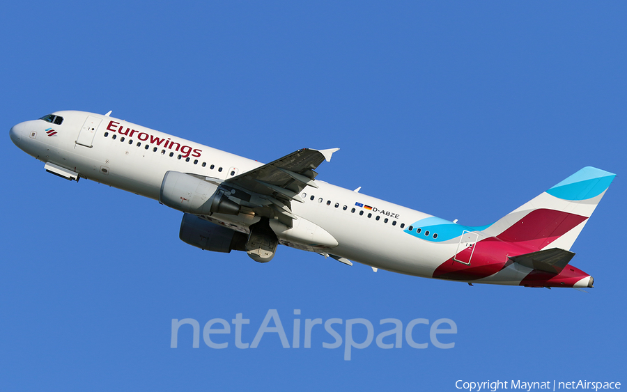 Eurowings Airbus A320-216 (D-ABZE) | Photo 286662