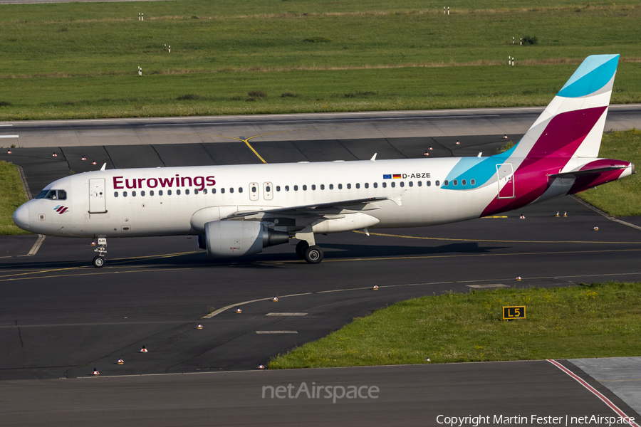 Eurowings Airbus A320-216 (D-ABZE) | Photo 469509