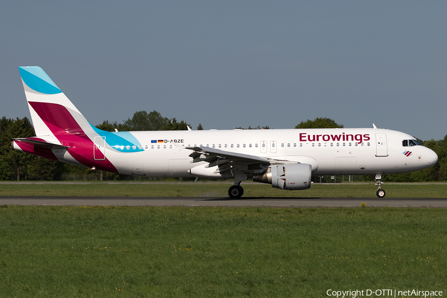 Eurowings Airbus A320-216 (D-ABZE) | Photo 163291