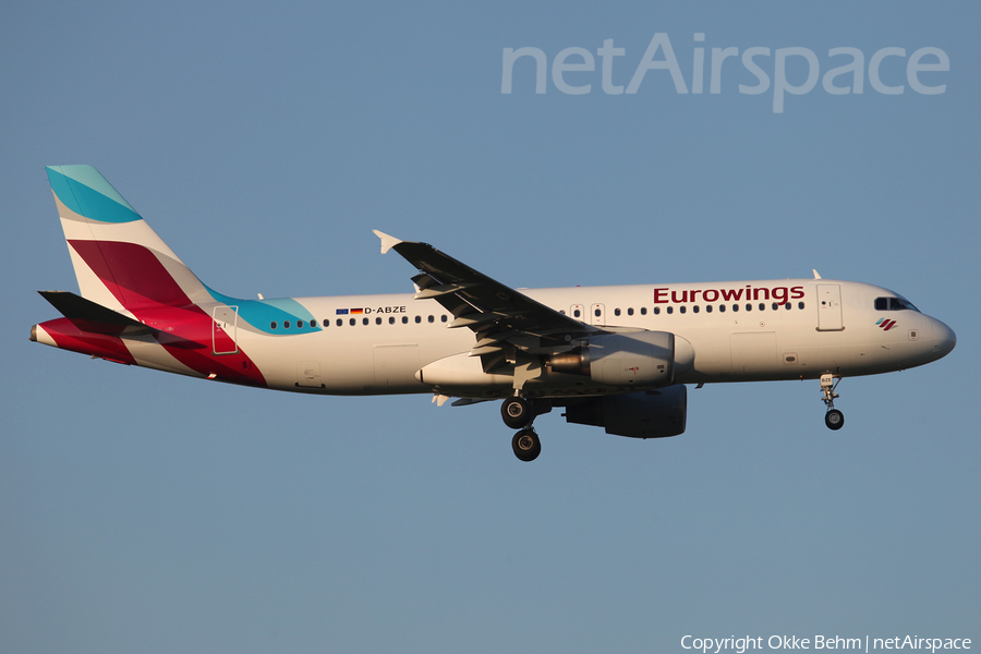 Eurowings Airbus A320-216 (D-ABZE) | Photo 163650