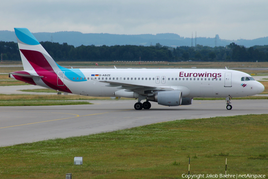 Eurowings Airbus A320-216 (D-ABZE) | Photo 173826