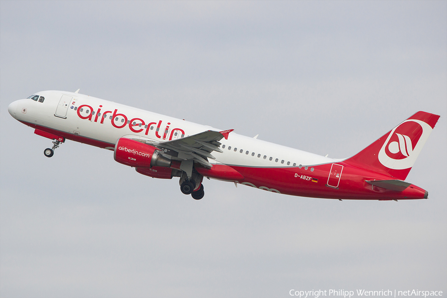 Air Berlin Airbus A320-216 (D-ABZF) | Photo 117538