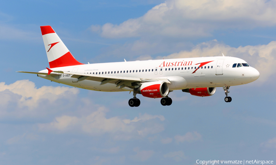 Austrian Airlines (Air Berlin) Airbus A320-216 (D-ABZF) | Photo 177166