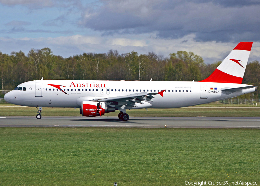 Austrian Airlines (Air Berlin) Airbus A320-216 (D-ABZF) | Photo 211501