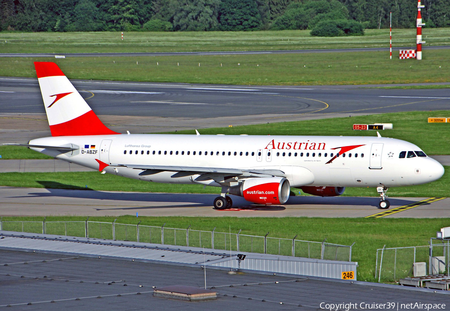 Austrian Airlines (Air Berlin) Airbus A320-216 (D-ABZF) | Photo 224894