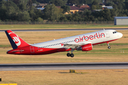 Air Berlin Airbus A320-216 (D-ABZI) at  Dusseldorf - International, Germany