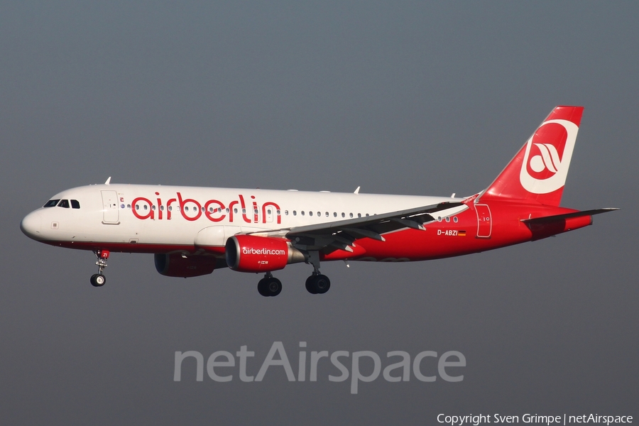 Air Berlin Airbus A320-216 (D-ABZI) | Photo 451050