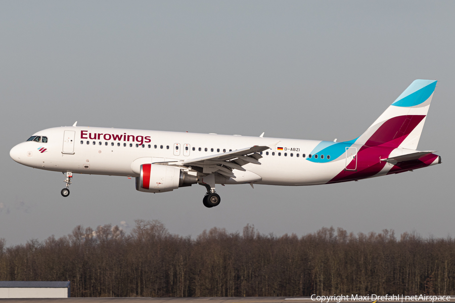 Eurowings Airbus A320-216 (D-ABZI) | Photo 494266