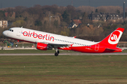 Air Berlin Airbus A320-216 (D-ABZJ) at  Dusseldorf - International, Germany