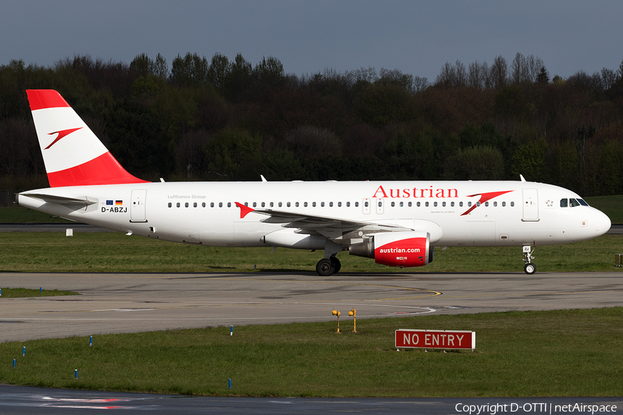 Austrian Airlines (Air Berlin) Airbus A320-216 (D-ABZJ) | Photo 157171