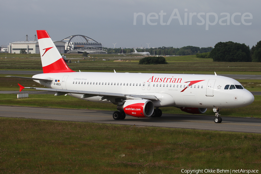Austrian Airlines (Air Berlin) Airbus A320-216 (D-ABZJ) | Photo 167305