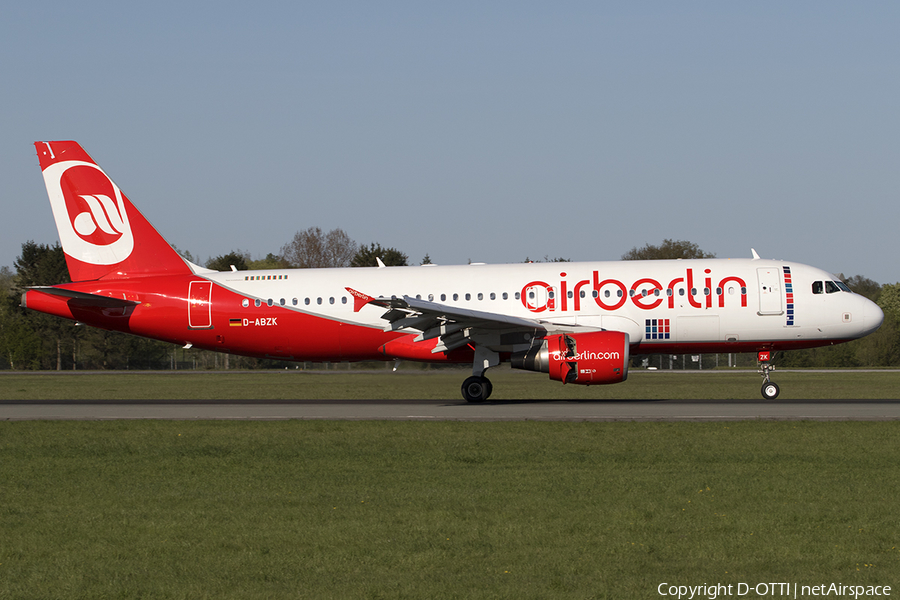 Air Berlin Airbus A320-216 (D-ABZK) | Photo 554441