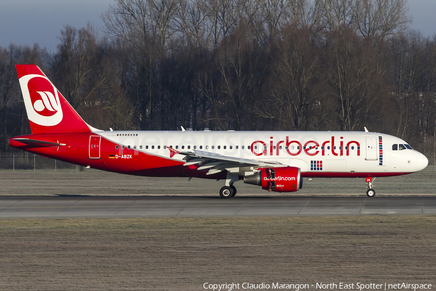 Air Berlin Airbus A320-216 (D-ABZK) | Photo 97292