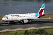 Eurowings Airbus A320-216 (D-ABZK) at  Corfu - International, Greece