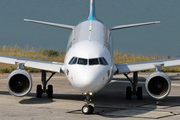 Eurowings Airbus A320-216 (D-ABZK) at  Corfu - International, Greece