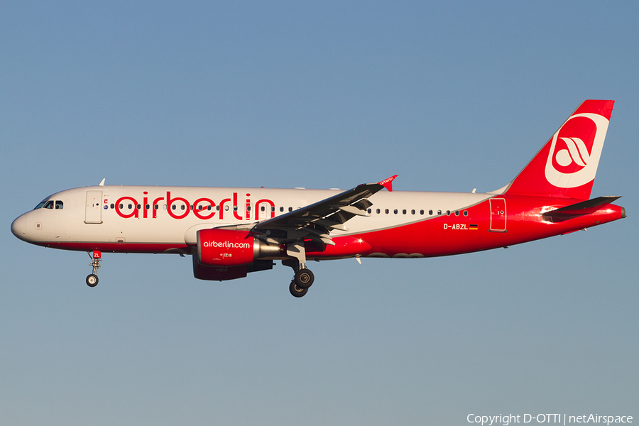 Air Berlin Airbus A320-216 (D-ABZL) | Photo 523658