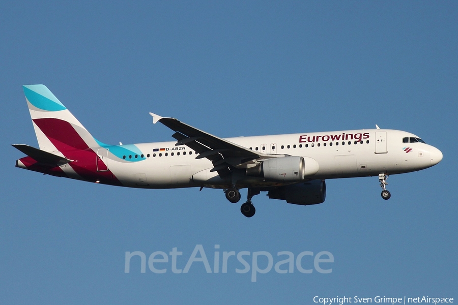 Eurowings Airbus A320-216 (D-ABZN) | Photo 336053