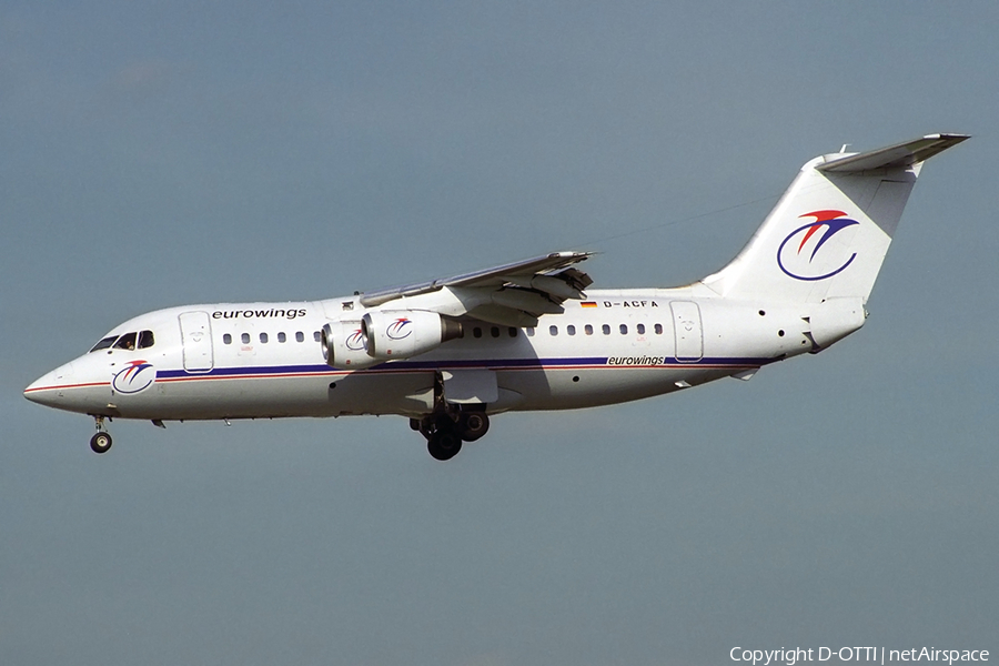 Eurowings BAe Systems BAe-146-200 (D-ACFA) | Photo 318073