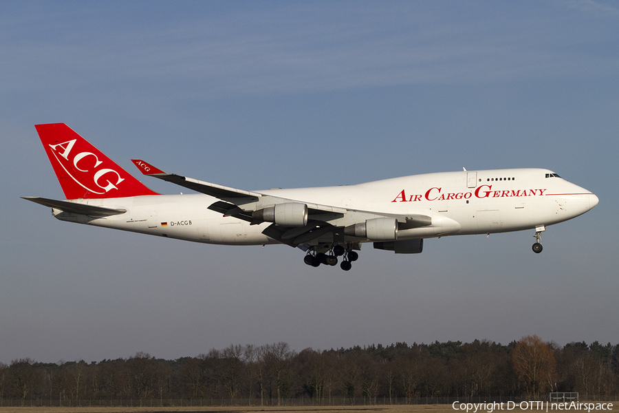 Air Cargo Germany Boeing 747-409(BDSF) (D-ACGB) | Photo 375459
