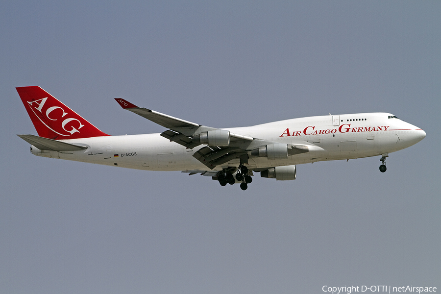 Air Cargo Germany Boeing 747-409(BDSF) (D-ACGB) | Photo 286799