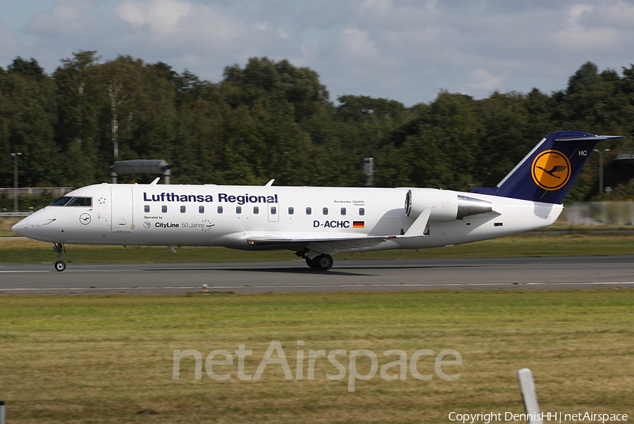 Lufthansa Regional (CityLine) Bombardier CRJ-200LR (D-ACHC) | Photo 401045