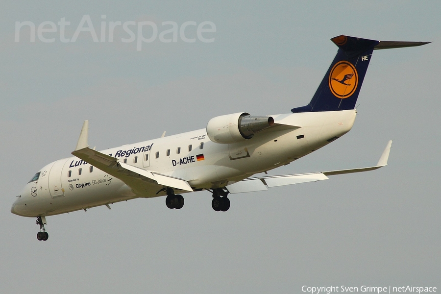 Lufthansa Regional (CityLine) Bombardier CRJ-200LR (D-ACHE) | Photo 21012
