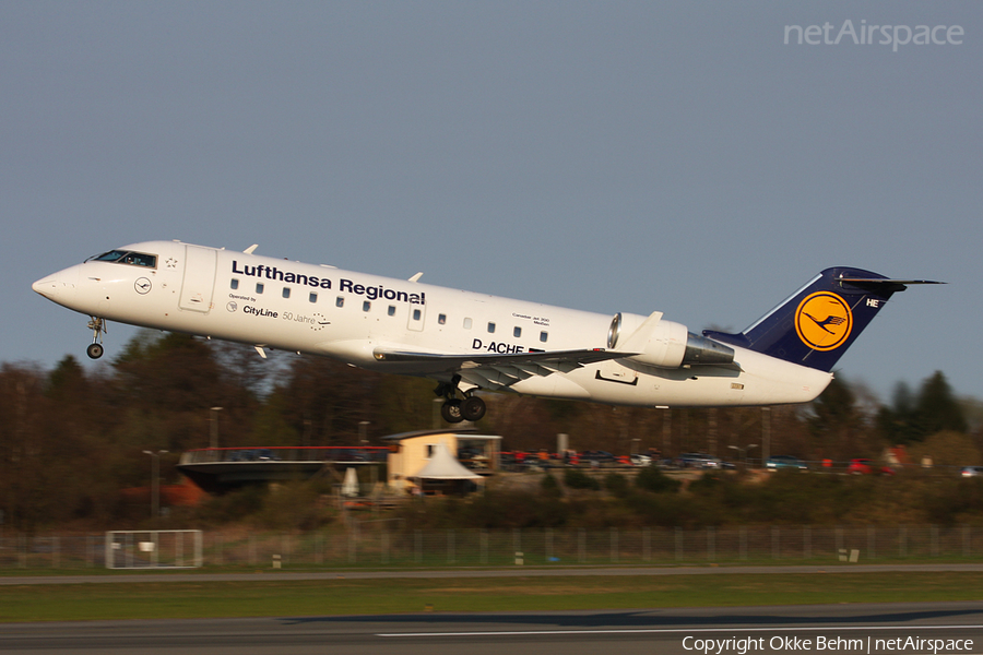 Lufthansa Regional (CityLine) Bombardier CRJ-200LR (D-ACHE) | Photo 38584