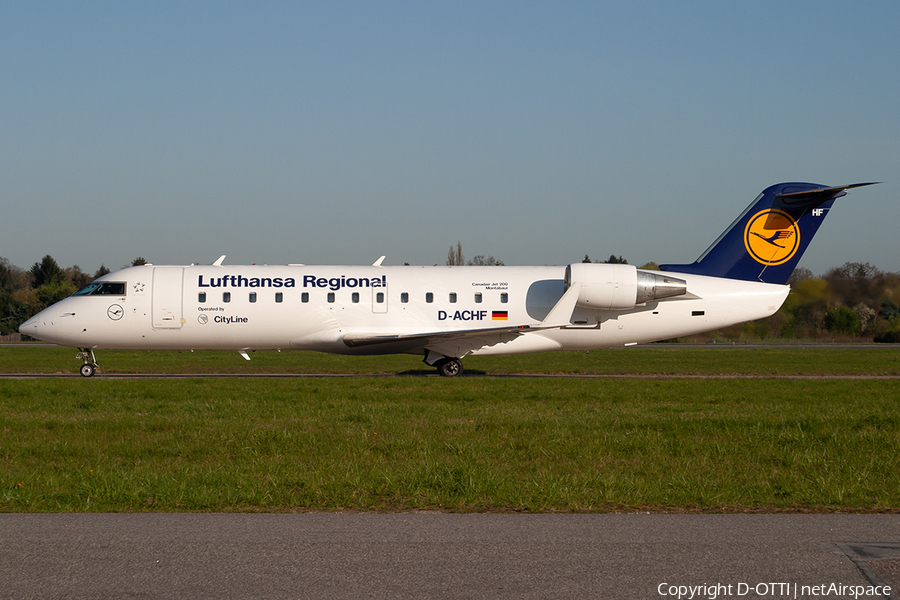 Lufthansa Regional (CityLine) Bombardier CRJ-200LR (D-ACHF) | Photo 300892