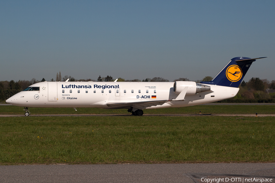 Lufthansa Regional (CityLine) Bombardier CRJ-200LR (D-ACHI) | Photo 197859