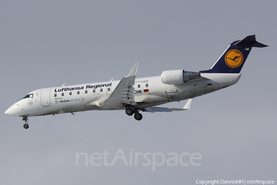 Lufthansa Regional (CityLine) Bombardier CRJ-200LR (D-ACHK) | Photo 404611