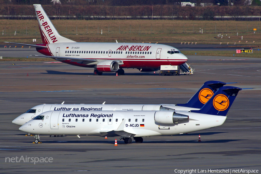 Lufthansa Regional (CityLine) Bombardier CRJ-100LR (D-ACJD) | Photo 414298