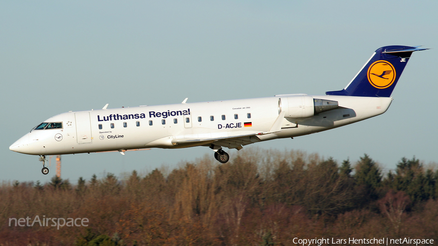 Lufthansa Regional (CityLine) Bombardier CRJ-200LR (D-ACJE) | Photo 414152