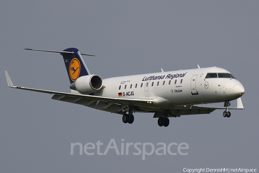 Lufthansa Regional (CityLine) Bombardier CRJ-100LR (D-ACJG) | Photo 401059