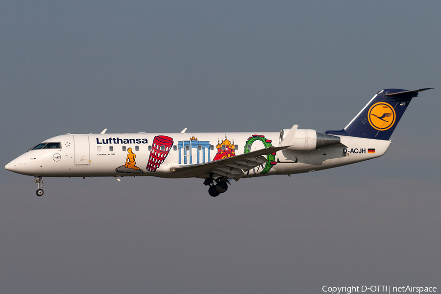 Lufthansa Regional (CityLine) Bombardier CRJ-200LR (D-ACJH) | Photo 193010