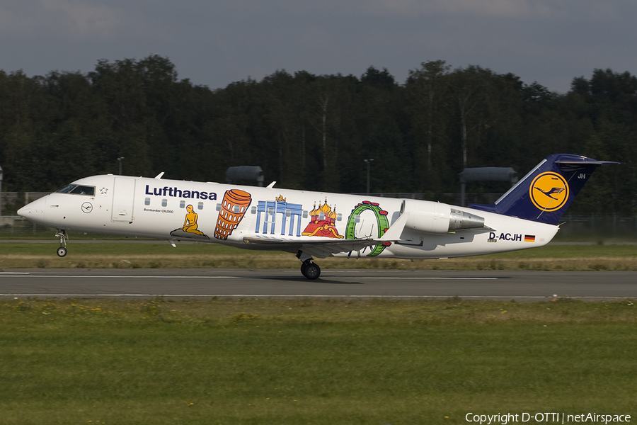 Lufthansa Regional (CityLine) Bombardier CRJ-200LR (D-ACJH) | Photo 270423