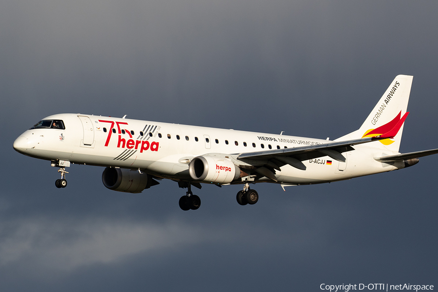 German Airways Embraer ERJ-190LR (ERJ-190-100LR) (D-ACJJ) | Photo 652814