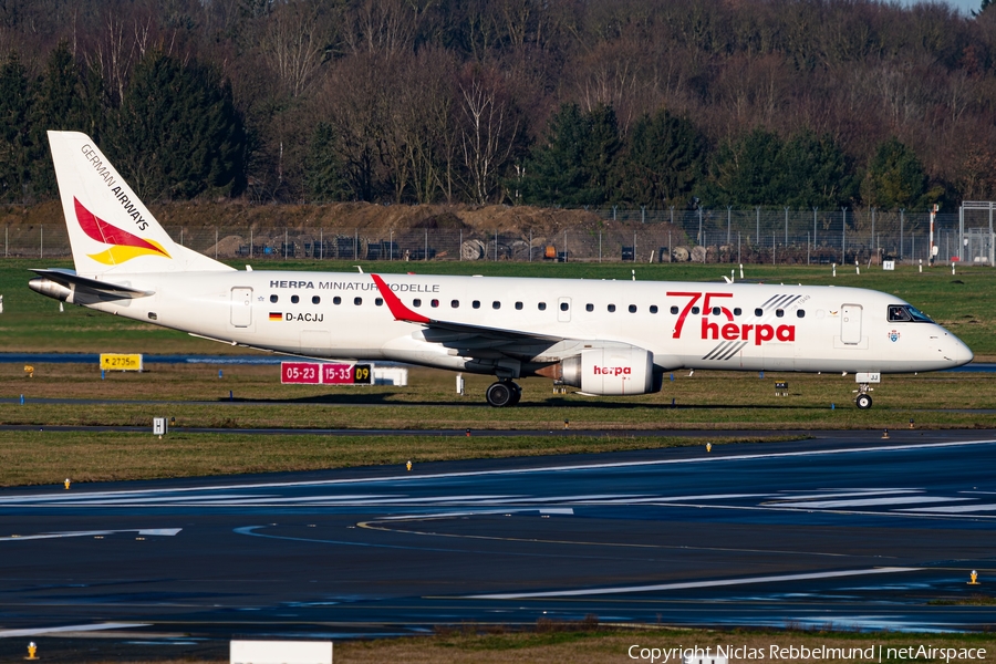 German Airways Embraer ERJ-190LR (ERJ-190-100LR) (D-ACJJ) | Photo 660024