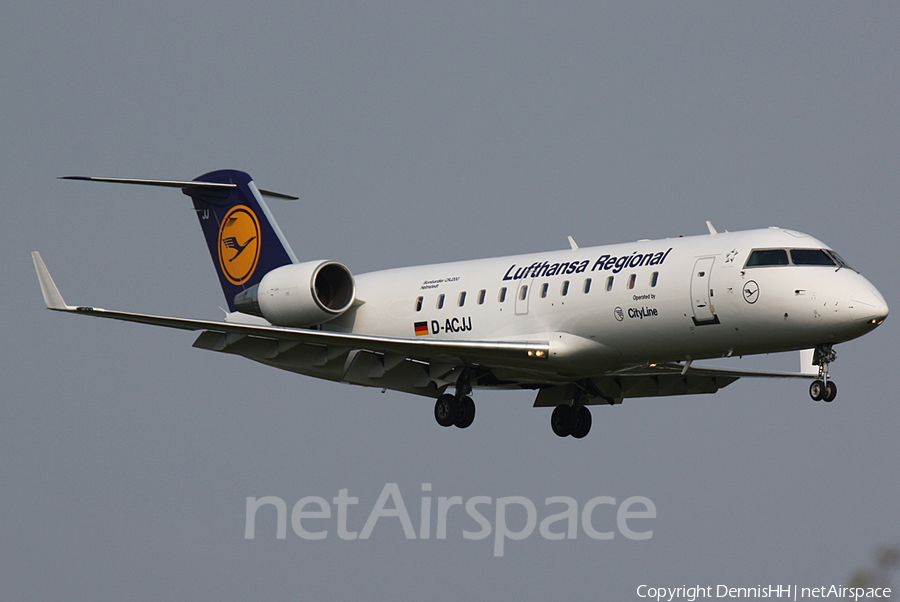 Lufthansa Regional (CityLine) Bombardier CRJ-200LR (D-ACJJ) | Photo 401060