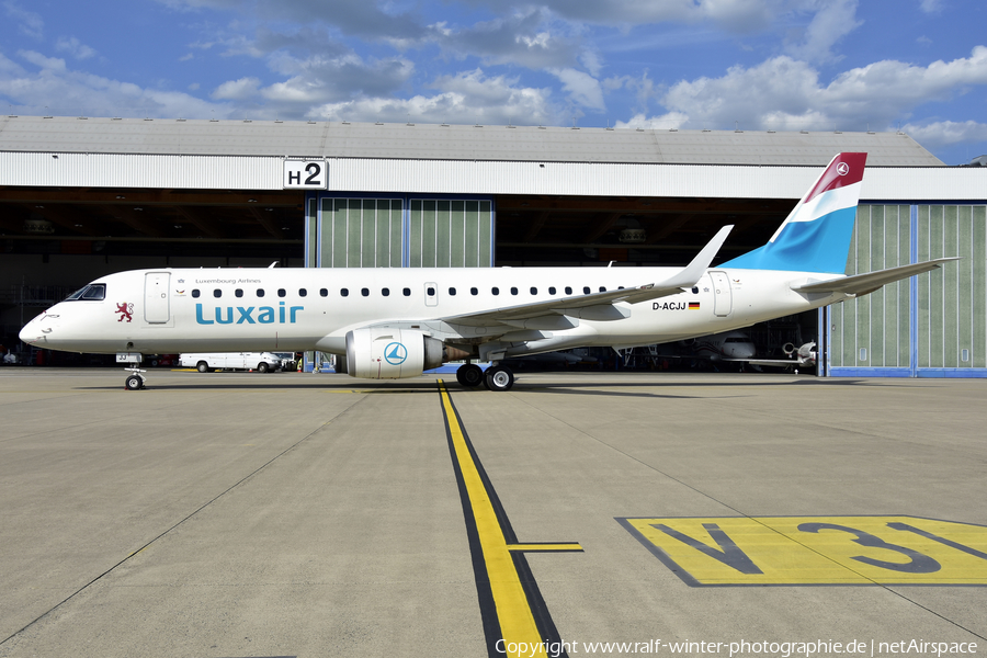 Luxair Embraer ERJ-190LR (ERJ-190-100LR) (D-ACJJ) | Photo 525328