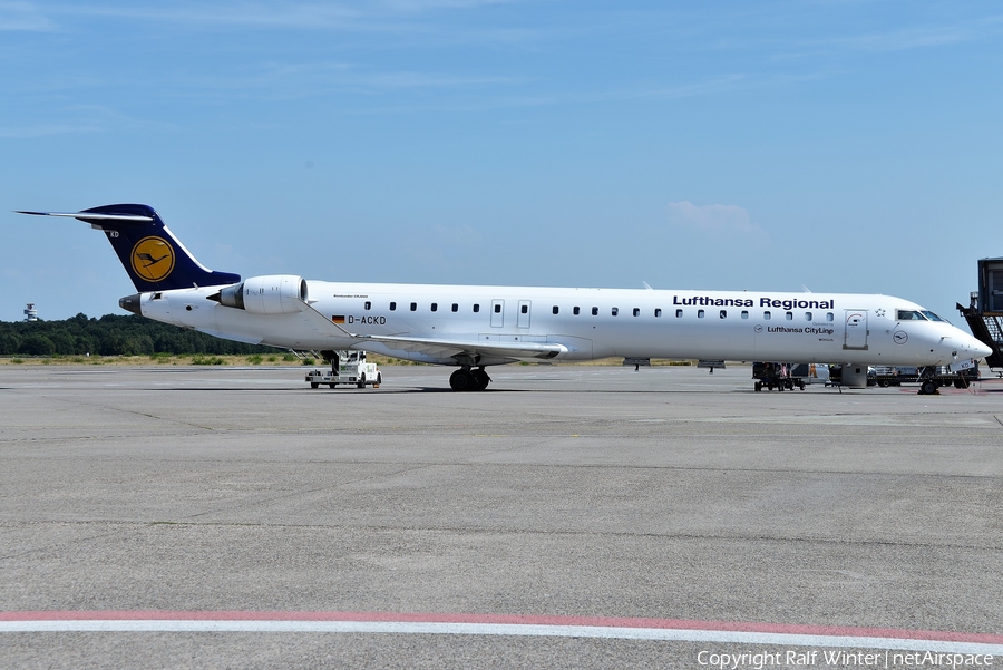 Lufthansa Regional (CityLine) Bombardier CRJ-900LR (D-ACKD) | Photo 311425