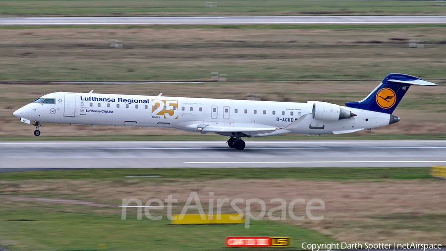 Lufthansa Regional (CityLine) Bombardier CRJ-900LR (D-ACKD) | Photo 238008