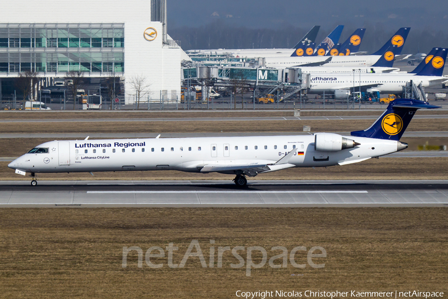 Lufthansa Regional (CityLine) Bombardier CRJ-900ER (D-ACKJ) | Photo 161161