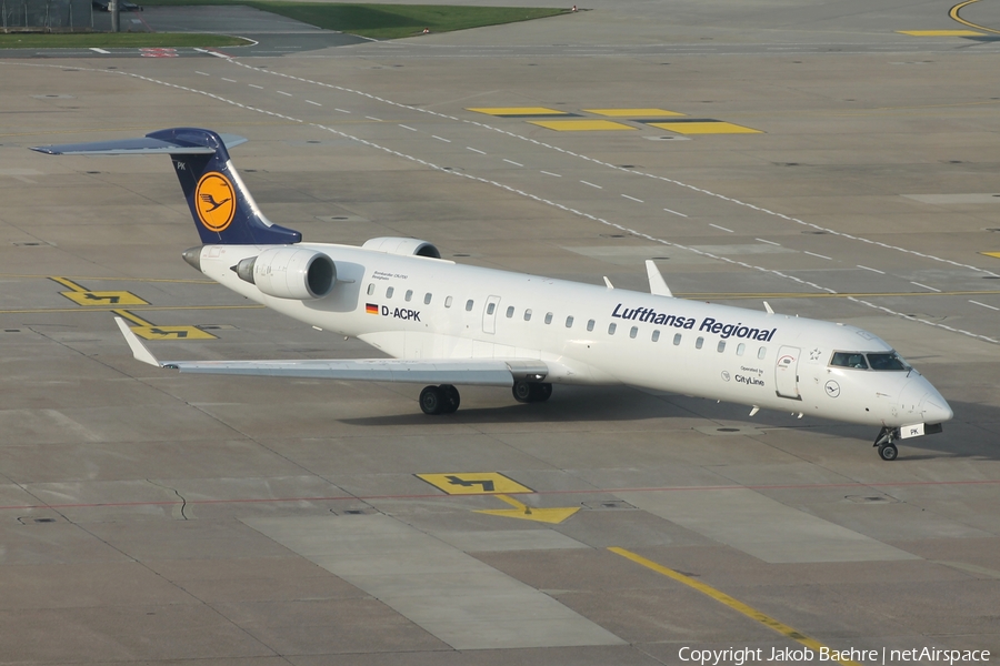 Lufthansa Regional (CityLine) Bombardier CRJ-701ER (D-ACKP) | Photo 139489